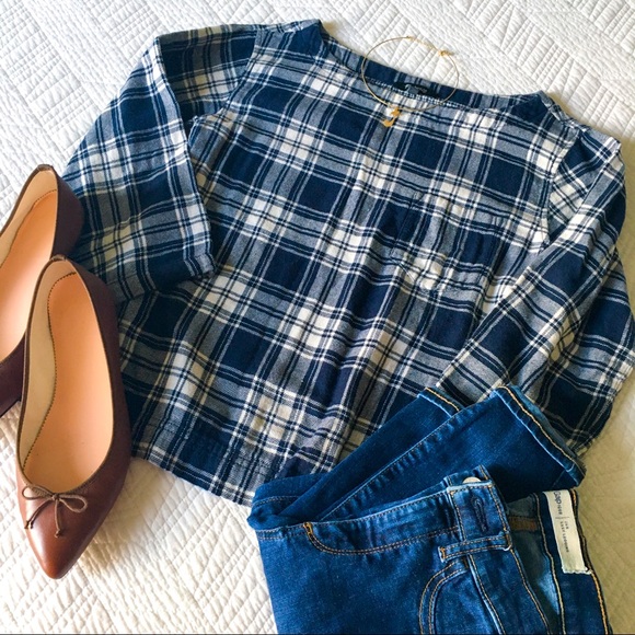 Madewell Herald Tee in Curtis Plaid - Picture 2 of 10